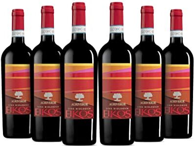 Agriverde 6 Bottiglie x 750ml EIKOS MONTEPULCIANO D'ABRUZZO DOC