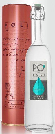 Poli Grappa Po' di  Elegante (Pinot) Confezione Luxury