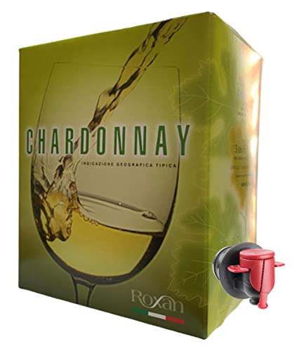 ROXAN VINO BIANCO CHARDONNAY COLLINE PESCARESI IGT BAG IN BOX 5 lt 12°