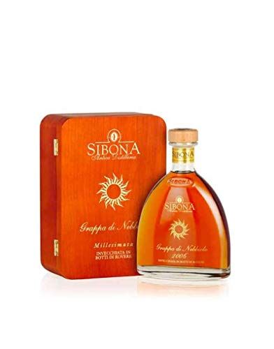 Sibona Antica Distilleria Sibona Grappa di "NEBBIOLO MILLESIMATA DECANTER" ast. legno 70cl.