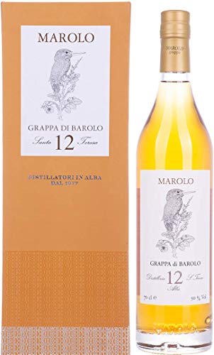MArolo Grappa di BAROLO 12 Years Old 50% Vol. 0,7l in Giftbox