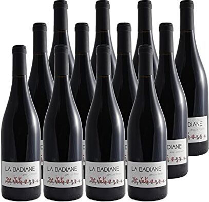 Generico Gard rosso 2015 Organico La Badiane IGP Linguadoca Rossiglione Francia Vitigni Syrah,Grenache 12x75cl