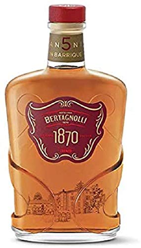 Distilleria Bertagnolli 1870 (5 Anni Barrique) 700 ml Grappa Trentina Riserva Cabernet e Teroldego 40% vol.alc.