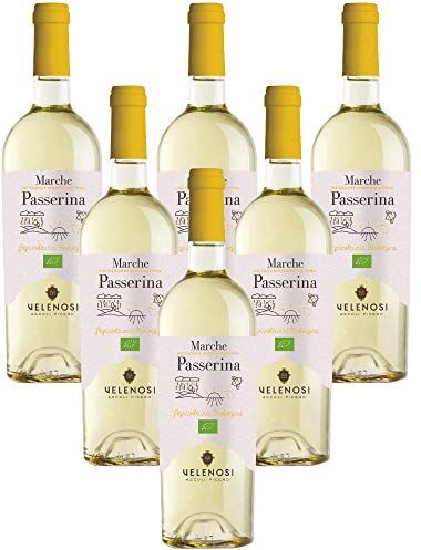 Velenosi Passerina vino bianco I.G.T. Marche Biologico  (6 bottiglie 75 cl.)