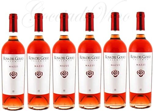 Mazzì 6 bottiglie MAZZI' Rosato Negroamaro Salento 2019 ROSA DEL GOLFO