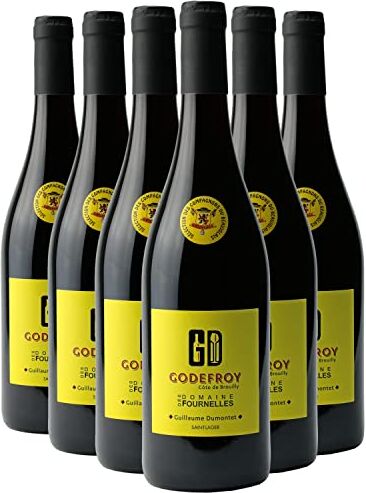 Generico Côte de Brouilly Godefroy rosso 2022 Domaine des Fournelles DOP Beaujolais Francia Vitigni Gamay 6x75cl