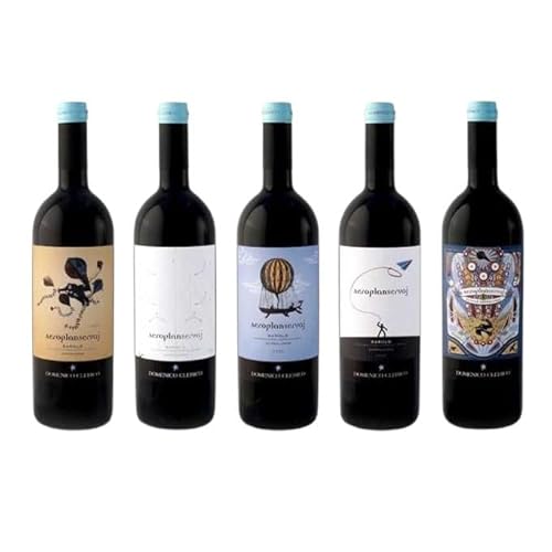 Hi Life Living Nature CLERICO Barolo DOCG 2007 Aeroplanservaj Collection 5x 750ml