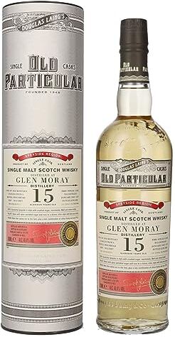 DOUGLAS LAING OLD PARTICULAR Glen Moray 15 Years Old Single Cask Malt 2007 48,4% Vol. 0,7l in Giftbox