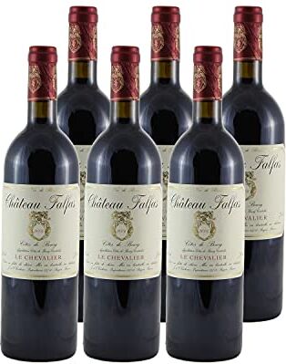 Generico Côtes de Bourg Le Chevalier rosso 2006 Organico Château Falfas DOP Bordeaux Francia Vitigni Cabernet Sauvignon,Cabernet Franc,Merlot 6x75cl