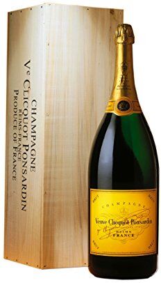 Veuve Clicquot Brut Yellow Label Mathusalem Champagne Brut con scatola in legno 3 lt.