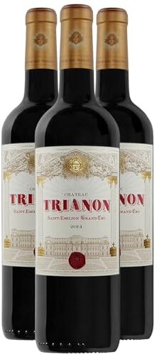 Generico Château Trianon Saint-Emilion Grand Cru rosso 2014 DOP Bordeaux Francia Vitigni Merlot,Cabernet Franc,Cabernet Sauvignon 3x75cl