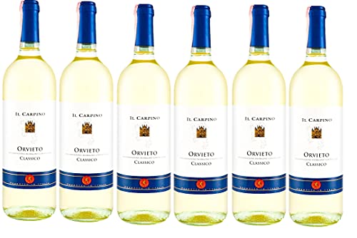 Zeus Party Vino Bianco Orvieto Classico -Il Caprino- DOC 750ml 12% (6)