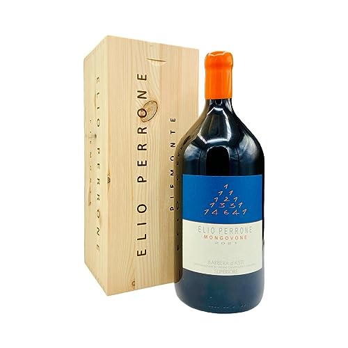 Elio Perrone Barbera d'Asti Superiore DOCG "Mongovone" 2021 3 lt. JEROBOAM + Box Legno