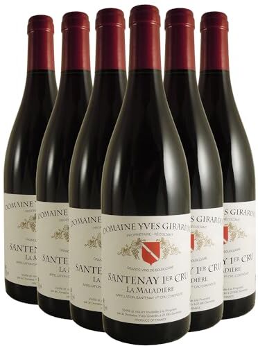 Generico Santenay 1er Cru La Maladière rosso 2021 Domaine Yves Girardin DOP Borgogna Francia Vitigni Pinot Noir 6x75cl