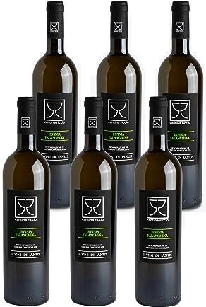 Cantina Riccio 6 bottiglie di Falanghina Irpinia Doc 2022  I Vini di Janus vino bianco (6x0,75 litri)