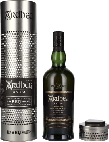 Ardbeg AN OA Islay Single Malt 46,6% Vol. 0,7l in Giftbox with BBQ Smoker