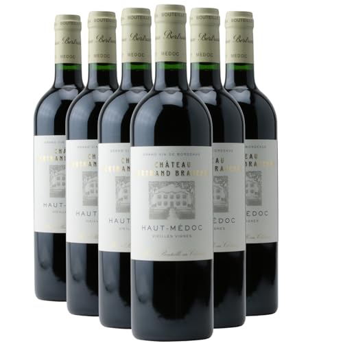 Generico Château Bertrand Braneyre Vieilles Vignes rosso 2018 DOP Haut-Médoc Bordeaux Francia Vitigni Cabernet Sauvignon,Merlot 12x75cl