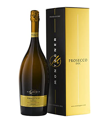 casa vinicola montagner Prosecco 'Etichetta Gialla' Millesimato extra dry DOC astucciato- Montagner (3 Lt.)