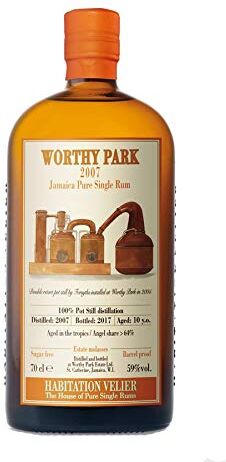 Velier RHUM HABITATION WORTHY PARK 2007 10Y  CL.70