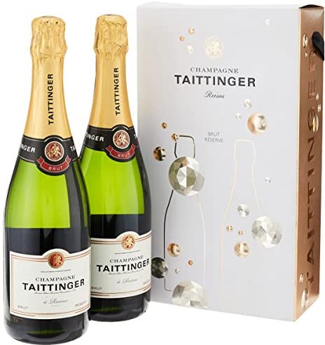 Taittinger Confezione 2 bottiglie Brut Reserve disponibile da Settembre 2020  750 ml