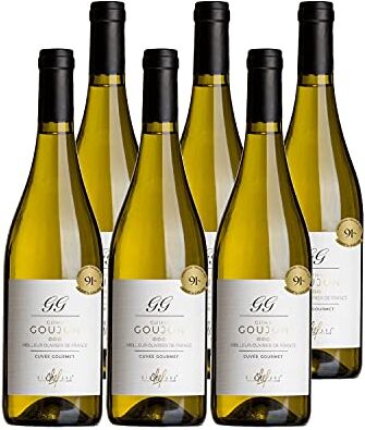 Generico GILLES GOUJON Cuvée Gourmet bianco 2020 Signature Chef IGP Pays d'Oc Linguadoca Rossiglione Francia Vitigni Chardonnay 6x75cl