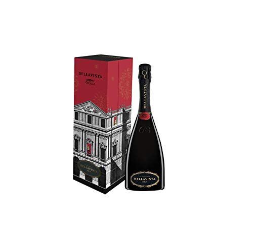 Bellavista Teatro Alla Scala Brut Franciacorta DOCG Millesimato con Cofanetto Uve Chardonnay, Pinot Nero – 1 Bottiglia da 750 ml