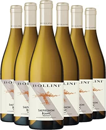 Bollini Sauvignon Blanc Vigneti delle Dolomiti 2020-91 punti Luca Maroni Vino Trentino Bianco IGT 0.75L (6 Bottiglie)