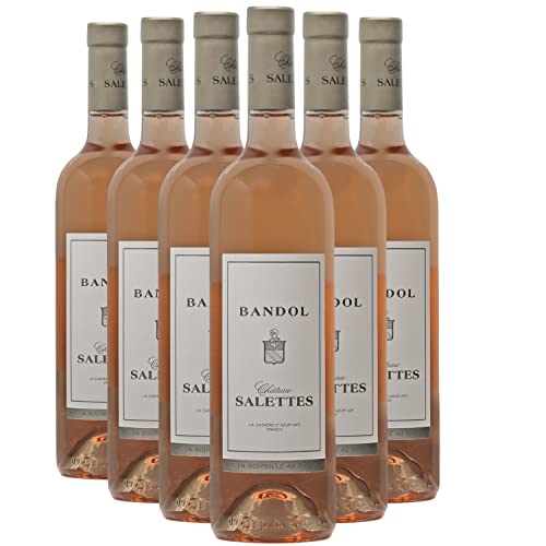 Generico Château Salettes Bandol MAGNUM rosato 2023 Organico DOP Provenza Riviera francese Francia Vitigni Grenache,Mourvèdre,Cinsault 6x150cl