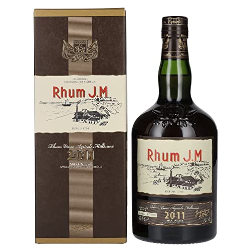 Rhum J.M Vieux Agricole Millésimé 2011 41,9% Vol. 0,7l in Giftbox