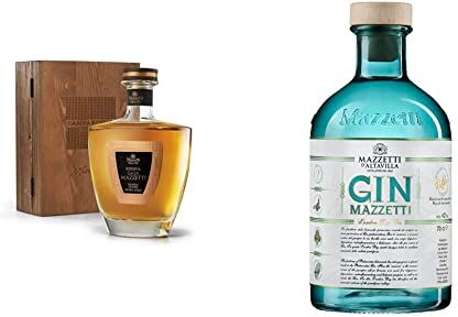 Mazzetti D' Altavilla Mazzetti d'Altavilla Riserva Gaia Grappa Invecchiata in cassetta- 700 ml & Gin 700 ml