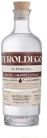 Marzadro GRAPPA TEROLDEGO 70cl I DISTILLERIA