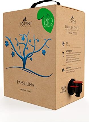 Torri Cantine Vino bianco Bag in Box Passerina IGT Terre di Chieti Biologico 5 litri