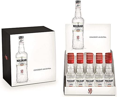 Molinari LIQUORE 25 BOTTIGLIETTE MIGNON MINIATURE 3 CL