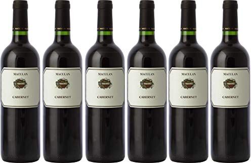 Az.Agricola Maculan Cabernet Breganze IGT Maculan, 0.75 L 6 Confezione da 750 ml