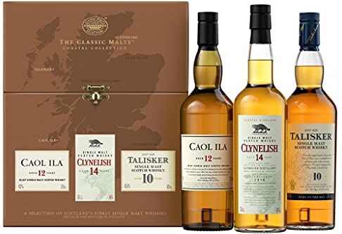 Talisker Whisky Coastal Collection Pacco da 3 x 200 ml