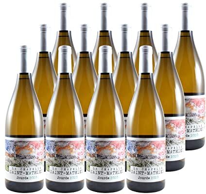 Generico Pays d'Hérault Cuvée Jourde bianco 2020 Organico La Chapelle Saint Mathieu IGP Linguadoca Rossiglione Francia Vitigni Chenin,Roussanne,Grenache Blanc 12x75cl