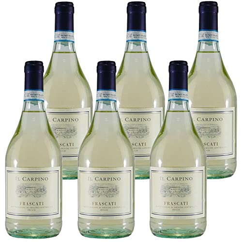 Il Carpino Vino Bianco Frascati Doc      Lazio   6 Bottiglie 75 Cl   Idea Regalo