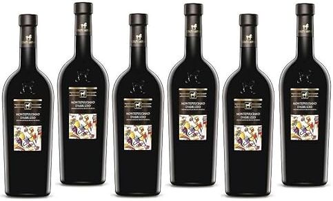 TENUTA ULISSE MONTEPULCIANO D'ABRUZZO 2019 DOP 75 CL 6 BOTTIGLIE