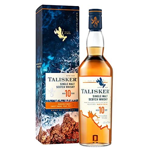 Talisker 10 Anni Single Malt Scotch Whisky con Astuccio 700 ml