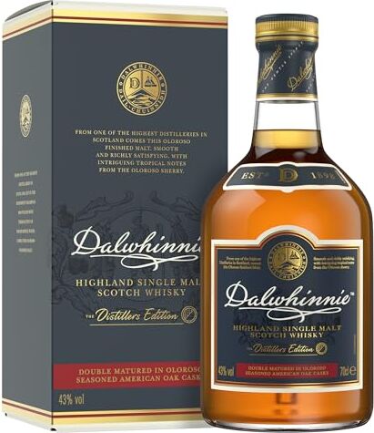 Dalwhinnie The Distillers Edition 2021 Double Matured 2006 43% Vol 0.7 l in Confezione Regalo