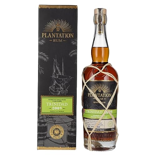 Plantation Rum Trinidad Single Cask Tokaj Wine Cask Finish 2009 52,5% Vol. 0,7l in Giftbox