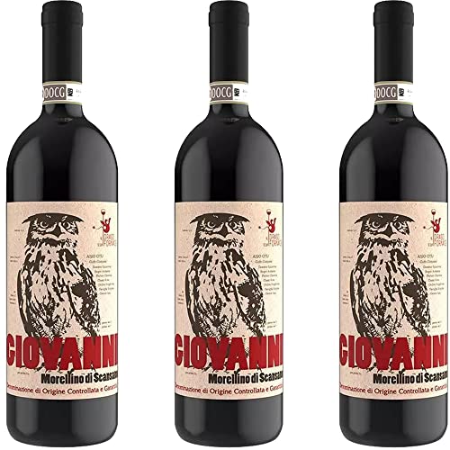 Il Drago e La Fornace Vino Rosso Morellino di Scansano Docg   Giovanni    Rossi Toscani   Toscana   3 Bottiglie 75Cl   Idea Regalo