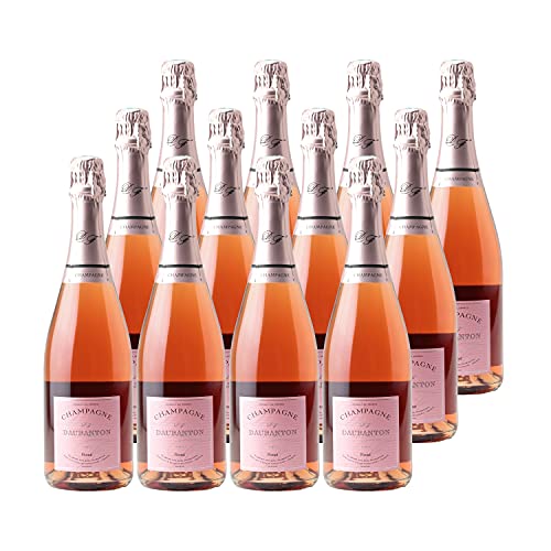 Generico Champagne rosato Brut Daubanton DOP Champagne Francia Vitigni Pinot Noir 12x75cl