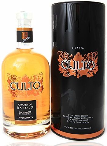 Antiche distillerie Riunite Liquore GRAPPA CULTO DI BAROLO INVECCHIATA 40% Vol CL70