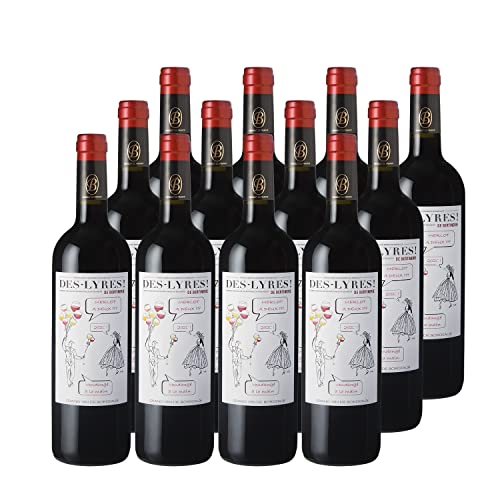 Generico Des-Lyres de Bertinerie rosso 2020 DOP Côtes de Bordeaux Blaye Bordeaux Francia Vitigni Merlot,Cabernet Sauvignon,Cabernet Franc 12x75cl