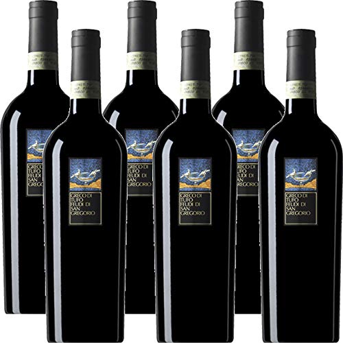 Feudi di San Gregorio Greco di Tufo DOCG      Vino Bianco della Campania   6 Bottiglie 75 cl   Idea Regalo