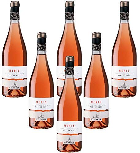 Le Selezioni Meris Vino Rosato Merlot Rosè Alto Adige Doc. Kellerei St.Pauls (6 bottiglie 75 cl.)