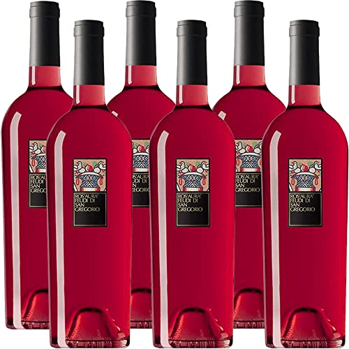 Feudi di San Gregorio Rosato Irpinia Doc Ros'Aura      Vino Rosè di Aglianico   6 Bottiglie 75 Cl   Campania   Idea Regalo