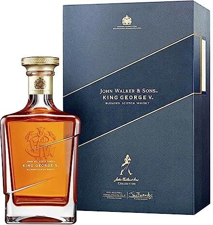 Johnnie Walker John Walker & Sons KING George V Blended Scotch Whisky 43% Vol. 0,7l in Giftbox