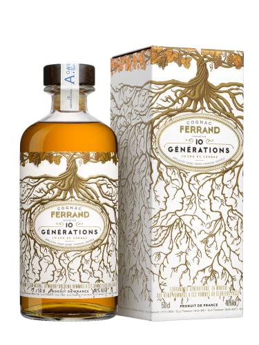 Ferrand Cognac  10 GÉNÉRATIONS 1er Cru de Cognac Grande Champagne 46% Vol. 0,5l in Giftbox